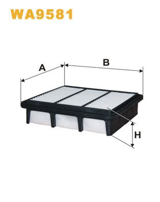 WIX FILTERS Ilmansuodatin WA9581